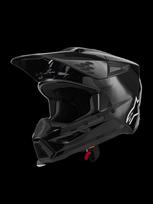 Šalmas SM3 BLACK-GLOSS S