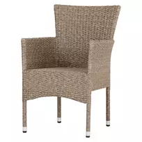 Pintas lauko fotelis "Tilda", rusvas