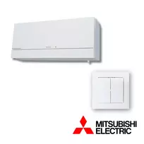 Sieninis mini rekuperatorius Mitsubishi VL-100EU5-E su valdikliu,Sieninis mini rekuperatorius Mitsubishi VL-100EU5-E su valdikliu