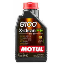 Variklio alyva MOTUL 8100 X-CLEAN FE 5W-30 1L