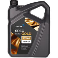 Variklio alyva SPECOL Spec Gold SN/SM/CF 0W40 4L
