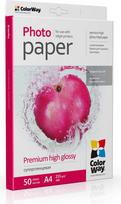Colorway Photo Paper, 50 sheets | 255 g/m² | A4 | Premium High Glossy