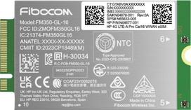 HP 4G LTE Modem m.2 WWAN Cat 16 L860-GL-16 Mobile Broadband Cellular (compatible with WWAN-ready EliteBook 630 640 645 660 665 830 835 840 845 860 865 1040 G11, x360 G11, ProBook 440 445 460 465 G11, ZBook Firefly Fury Power 14 16 G11 G11A) / AM5R3AA