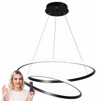 Pakabinamas šviestuvas Smartled Modern 2 ring 50 cm baltas su LED technologija