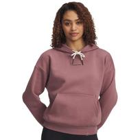 Under Armour Project Rock Icon Hoodie Maroon - Dydis M (6005087-651 Džemperiai)