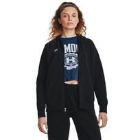 Under Armour Rival Fleece Fz Hoodie Black - Dydis M (1379497-001 Džemperiai)