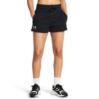 Under Armour Icon Fleece Boxer Short Black/ White - Dydis S (1382725-001 Šortai)