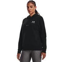 Under Armour Essential Fleece Hoodie Black - Dydis S (1373033-001 Džemperiai)