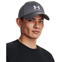 Under Armour Mens Branded Lockup Adj Pitch Gray (1381645-012 Kitos kepurės)