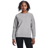 Under Armour Rival Fleece Crew Mod Gray Light Heather - Dydis S (1379508-012 Džemperiai)