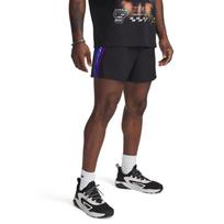 Under Armour Project Rock Colorblock Woven Short Black - Dydis S (1389919-001 Šortai)