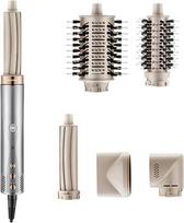 "AirEdge", "5-in-1 Airstyler", 110 000 apsisukimų per minutę, greitaeigis jonų plaukų džiovintuvas, automatinis garbanoklis, šilto oro šepetys, tiesintuvas, skirtas šukuosenai formuoti, apimčiai didinti, garbanoti ir tiesinti, greitai išdžiovinti