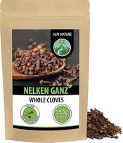 "Alpi Nature" Gvazdikėliai sveiki 250 g, Gvazdikėliai sveiki, Gvazdikėlių prieskoniai maisto gaminimui, kepimui, "Chai" arbatai, virintam vynui