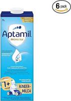 "Aptamil" pienas vaikams 1+ 1 litras, paruoštas gerti (6 vnt.), paruoštas gerti ir praktiškas, skirtas augantiems mažyliams, su vitaminais A, C ir D, ALA (Omega-3), kalciu ir jodu, be palmių aliejaus