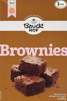 "Bauckhof Brownies" pyragėliai be glitimo, 3 vnt. (3 x 400 g) - ekologiški