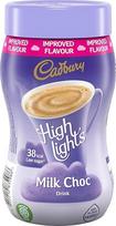 "Cadbury Highlights Milk Hot Chocolate", 220 g