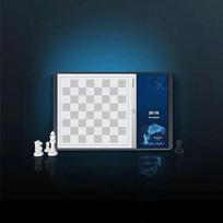 "Chessnut Evo" dirbtinio intelekto šachmatų lenta - integruotas "Maia" variklis, pritaikomas šachmatų botas, visas figūrų aptikimas, palaiko svarbias platformas, pažangus "viskas viename" dizainas