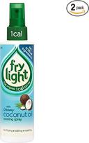 "FryLight" kokosų aliejaus kepimo purškiklis 2 x 190 ml - 1 kal. už purškiklį! Mažai kalorijų turintis kepimo aliejus