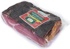 "Gustos" - Pietų Tirolio lašiniai su SGN stačiakampio formos puse kumpio be odos - 2 kg - originalūs Pietų Tirolio lašiniai