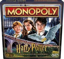 "Hasbro" žaidimai, dovanos vaikams ir mergaitėms, "Monopoly Edition Harry Potter" - itališka versija