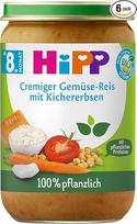 "HiPP" ekologiški kreminiai daržovių ryžiai su avinžirniais (6 x 220 g), nuo 8 mėn., 100 % augalinės kilmės, be druskos, su Omega-3, geriausios ekologiškos kokybės