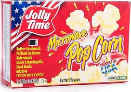 "Jolly Time" mikrobangų krosnelės popkornai Sviestas 300 g