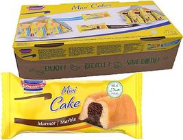 "KuchenMeister" mini torto užkandžiai "Marble" 35 g pakuotė iš 27 sultingų marmurinių tortų atskirai supakuotų mini virtuvių skanių tortų malonumas tarp pusiau halal sertifikuotų 27 x 35 g