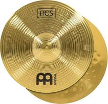 "Meinl Cymbals HCS Hihat - 13 colių (video) būgnų lėkštės - pora - (33,02 cm) žalvaris, tradicinė apdaila (HCS13H)