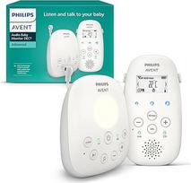 "Philips Avent" garso kūdikių monitorius, baltas