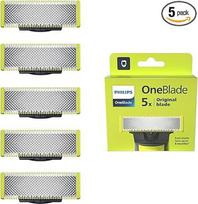 "Philips OneBlade" originalūs peiliukai - 5 x originalūs keičiamieji peiliukai, veido ir kūno skutimui, QP250/50
