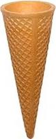 "PJaspert Eiswaffeln" pusiau saldžių ledų spurgų maišeliai 115 mm x 47 mm skersmens (30 vnt.)