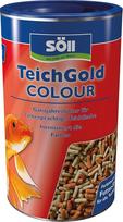 "Söll 18800 Pond Gold Colour Sticks", 1 l - baltymai, vitaminai ir mikroelementai subalansuotai mitybai, stiprinantys tvenkinio žuvų apsaugą ir gyvybingumą