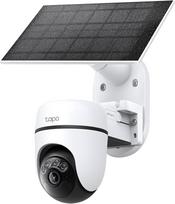 "Tapo C610 KIT" 2K 360° Saulės lauko stebėjimo kamera (6700 mAh akumuliatorius, spalvotas naktinis matymas, WLAN 2,4 GHz, dirbtinio intelekto aptikimo funkcija, šviesos ir garso signalas, vietinė saugykla per "Micro SD" kortelę arba "H500 Homebase")