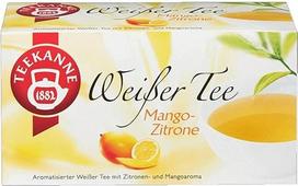"Teekanne" baltoji arbata "Mango Lemon" 20 arbatos maišelių 25g