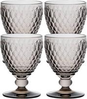 "Villeroy & Boch Boston" raudona vyno taurė, 13 cm, pagaminta iš patvaraus krištolo "Facet 4 in Wine Glass", stiklas, skaidrus, 18,5 x 18,5 x 13 cm, 4