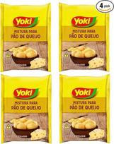 "Yoki Chesse" duonos mišinys - sūrio duonos mišinys 250g x 4 - (4 vnt.)
