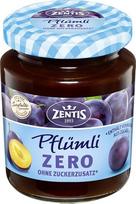 "Zentis Aachen Pflümli Zero" - 175 g vaisinio pikantiško slyvų užtepėlės be pridėtinio cukraus sąmoningo malonumo akimirkoms