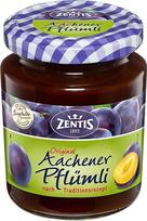 "Zentis Aachen Pflümli" - 195 g Vaisinis pikantiškas slyvų užtepėlė su tradiciniais prieskoniais įvairiems malonumams