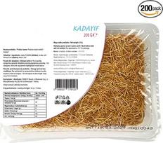 200g Kadayif Angel Hair tešlos siūlų Dubajaus šokoladui, saldumynams, baklavai