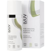 LUUV Pure Bakuchiol & Organic Aloe Hydrogel drėkinamasis veido hidrogelis, 50 ml