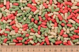 AlltechCoppens 6 kg lazdelių mišinys 4,0 mm 70 litrų Koi auksinės žuvelės koi maistas tvenkinio lazdelės