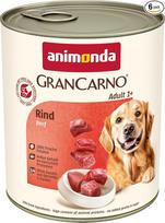 Animonda GranCarno drėgnas pašaras suaugusiems šunims, gryna jautiena, 800 g