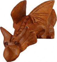 ART-CRAFT Medinis drakonas drožyba Suaro mediena 14 cm