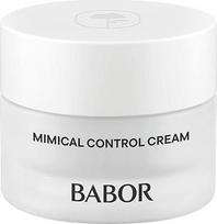 BABOR Classics Mimical Control Cream, lengvas veido kremas sausai odai, nuo mimikos raukšlių ir mikroįtempimo, veganiška formulė, 50 ml