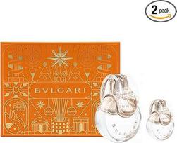 Bvlgari Omnia Crystalline Eau De Toilette Spray 0.5oz Eau De Toilette Spray 2 dalių dovanų rinkinys