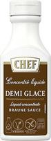 CHEF skystas koncentratas "Demi Glace", skonio stipriklis pikantiškiems patiekalams, 100 % natūralaus skonio, pakuotė po 1 (1 x 200 ml)