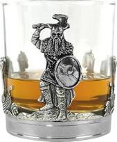 English Pewter Company TUM100 Viking Whisky Glass, alavas, 11 oz