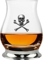 English Pewter Company Glencairn Skull and Crossbones Whisky Glass, 350 ml [WGP007]