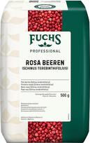 Fuchs Professional Rausvosios uogos | Nemalti raudonieji pipirai (Chinus vaisiai) | Profesionali kokybė, skirta dideliems vartotojams ir viešojo maitinimo įstaigoms | 500 g perdirbamame maišelyje