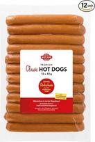 HOT DOG WORLD - "Premium" šiaudinės kiaulės dešrelės, 60 g, 12 vnt., mėsininko amato kokybės, pagamintos iš gyvūnams tinkamų rūšių